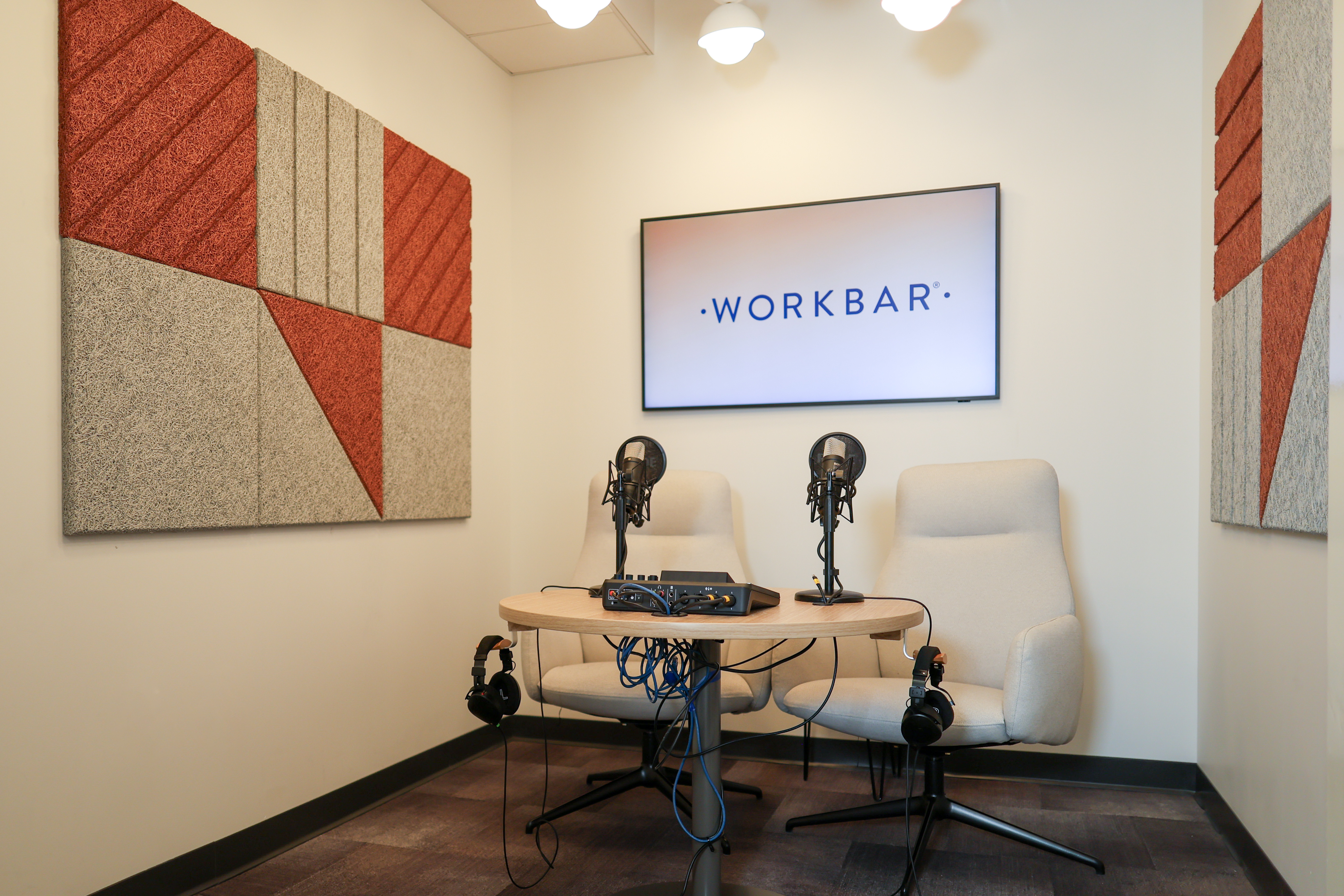 Workbar Needham Podcast Studio