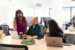 workbar quincy coworking space in use