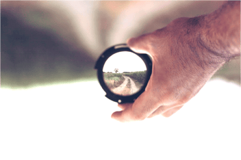 looking glass into the future