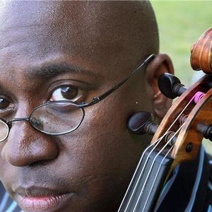 african american man with a string instrument