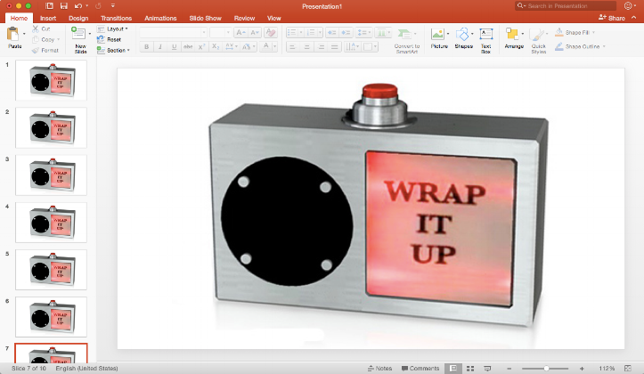 wrap it up powerpoint presentation